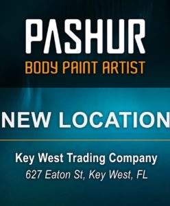 Pashur Body Painter - Key West Fantasy Fest