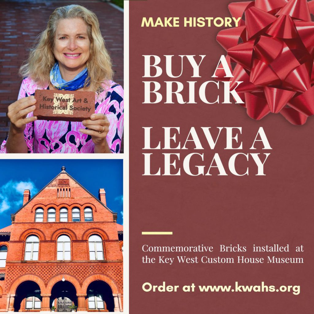 Commemorative Bricks installed at Key West Custom House Museum