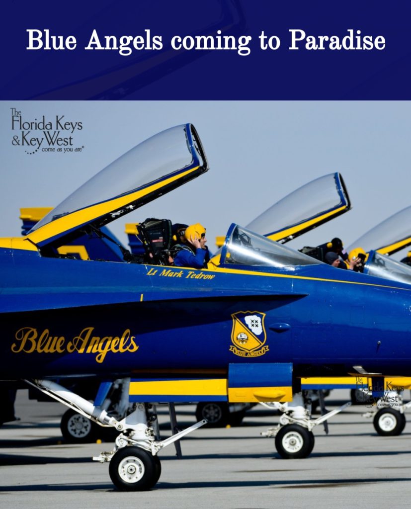 Blue Angels are coming to paradise