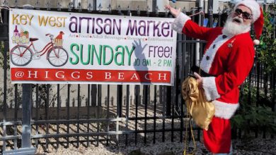 Key West Artisan Market Shop Local Holiday Edition Sunday