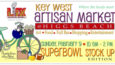 Key West Artisan Market Hosts Super Bowl Stock-Up Edition at Higgs Beach Sunday